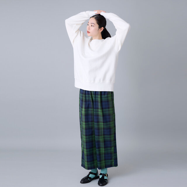 model:168cm color:オフシロ