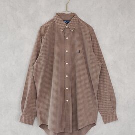 RALPH LAUREN|古着コットン チェックシャツ182