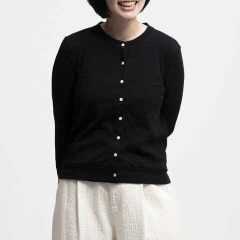 ao|クルーネックカーディガン