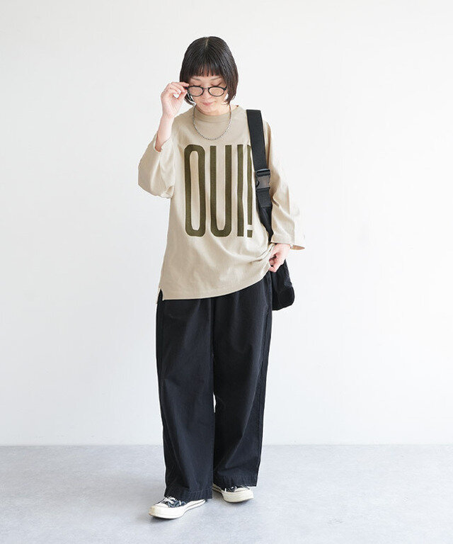 身長:165cm / カラー:B.BEIGE / サイズ:FREE