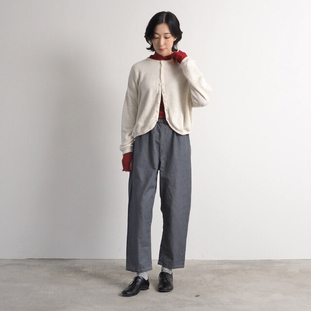 Color:13.グレー
コーディネートアイテム
インナー:No.665700
カーディガン:No.669005