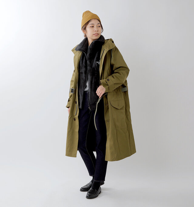 model hikari:165cm / 48kg
color : black / size : S