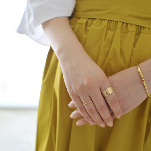 color : gold / size : 9号(US5)
