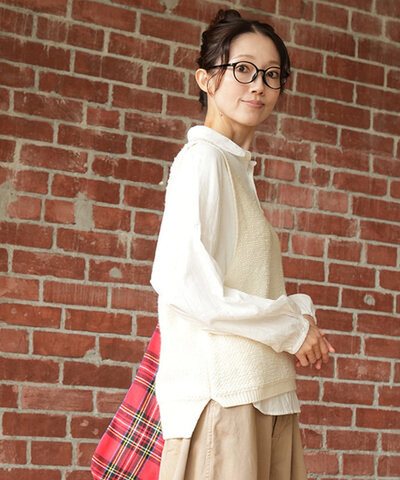 MidiUmi|【WOODY HOUSE別注】pile boa knit vest パイルボアニットベスト 6171