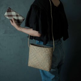 シンプルスクエアのすっきり水草ポシェット 【宅急便60サイズ】