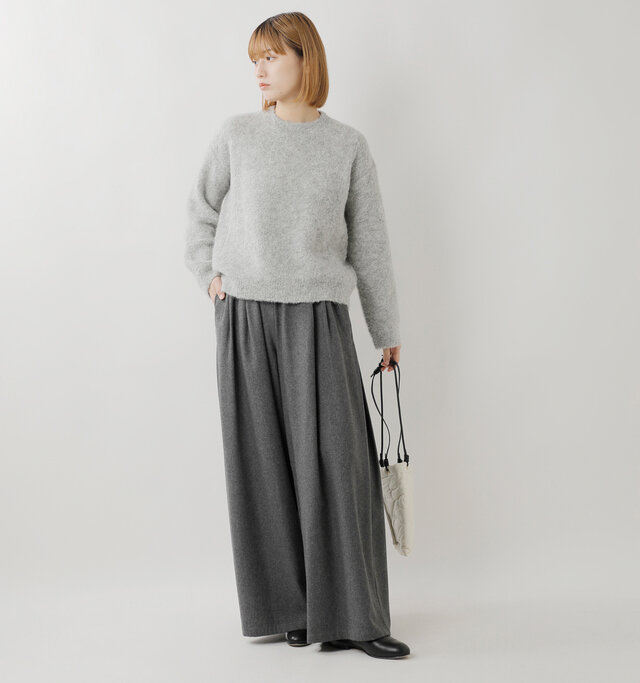 model ai:166cm / 47kg
color : gray / size : 36