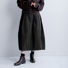 HAVERSACK|塩縮ツイル ロング コクーン スカート 362622