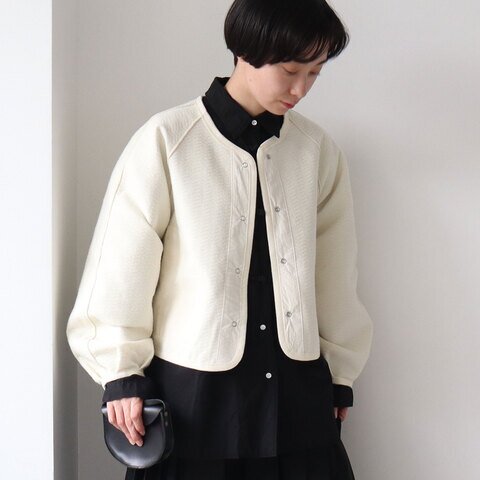 yuni|reversible jacquard ブルゾン 1701BZ001222
