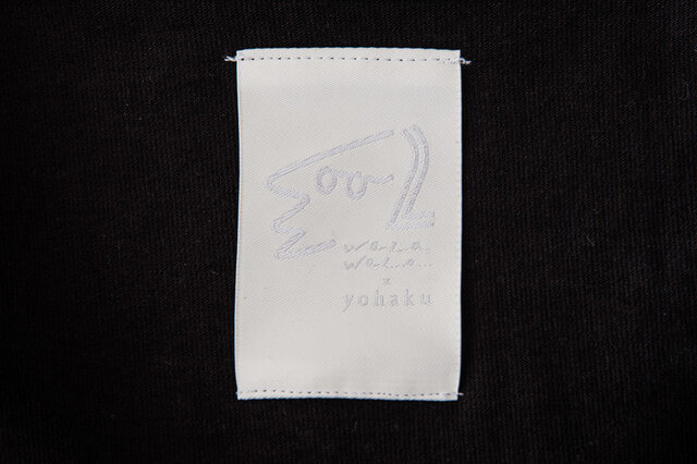 わざわざのロゴもyohakuさんとのコラボで登場!