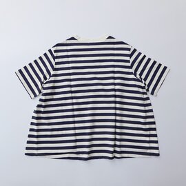 maillot｜Border Flair S/S Tee/Tシャツ ボーダー 半袖【母の日ギフト】