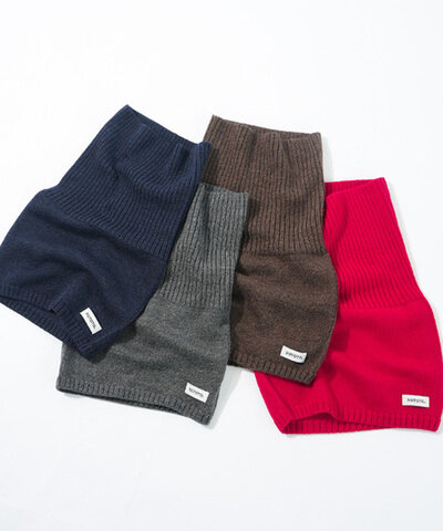 ROTOTO|エクストラファインメリノ シームレススヌード ネックウォーマー バラクラバ ユニセックス r5158