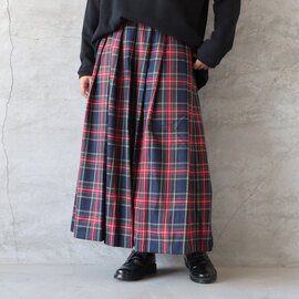 DIARIES|tartan check tuck skirt タータンチェックタックスカート