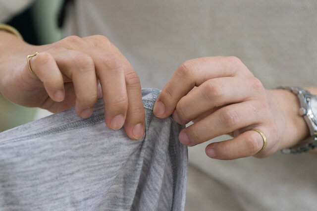 縫製糸には綿糸を使用