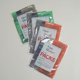 New Manual|バンダナ 3枚セット ペイズリー柄 カラフル 小物 ユニセックス 50cm×50cm PACKS 3P BANDANA 2026AW-GD7-YT-3 YT-4 YT-1 YT-2 ニューマニュアル