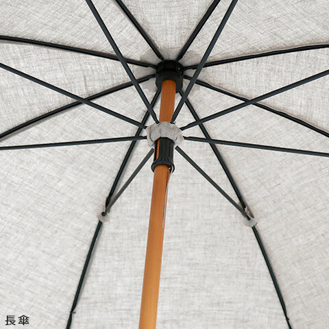 SUR MER｜麻刺繍 輪っか水玉 しらたま柄 長傘 / 折りたたみ傘 日傘【ギフト】母の日ギフト 母の日