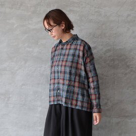 ichi Antiquités|TARTAN CHECK タータンチェックシャツ