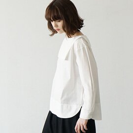 Mochi|sailor blouse (white)