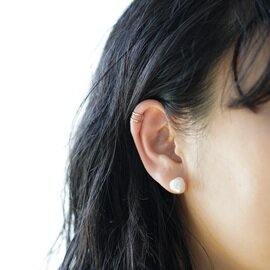 Melissa Joy Manning|Silver Double Bar Ear Cuff - &Eat. by Melissa Joy Manning|Silver Double Bar Ear Cuff - &Eat. by