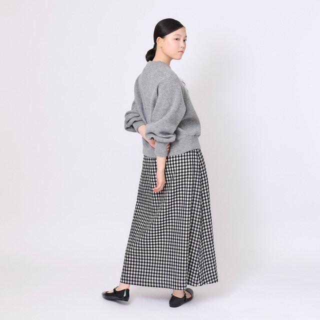 model:164cm color:シロクロ