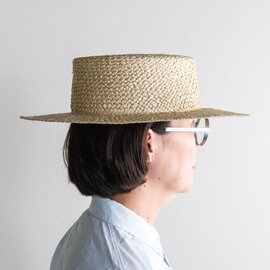 石田製帽|ヴィンテージ麦草 カンカン8