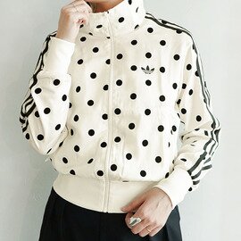 adidas Originals|サテンポルカドットTT トップス トラックトップ トラックジャケット dl478