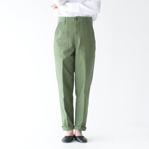 The Shinzone|【2020AW】ベイカーパンツ BAKER PANTS ハイウエスト センタープレス パンツ 15AMSPA18 PETIT シンゾーン