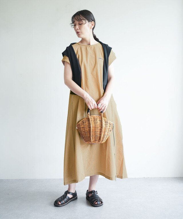 身長:165cm / カラー:BLACK CK / サイズ:F