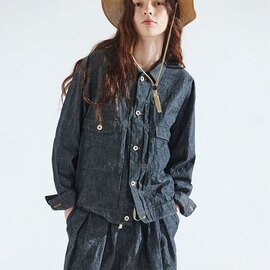 Yarmo ヤーモ YAR-26SS J29 ワークジャケット Indigo Chambray Work JK