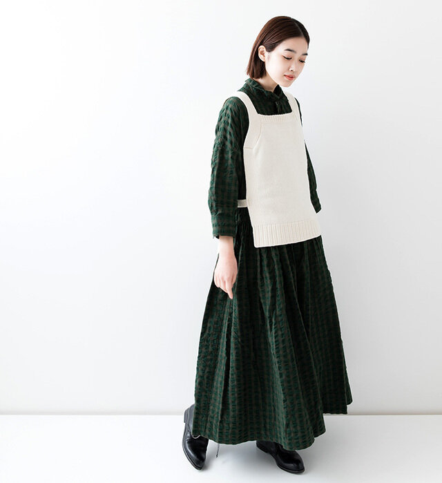 color : CREAM , model : 162cm