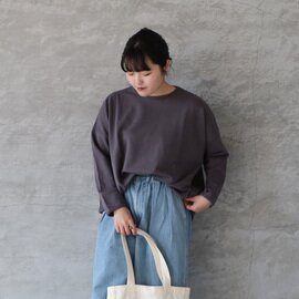 sabbatum|クルーネックカットオフプルオーバー