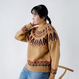 COOHEM|KOUHEN ノルディック ニットセーター プルオーバー 11-254-020