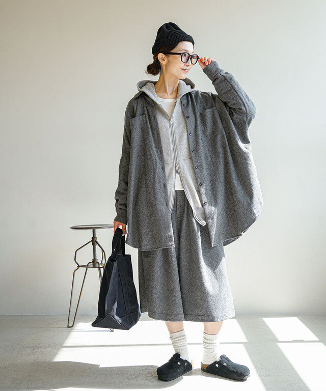 身長:164cm / カラー:91 gray / サイズ:f
