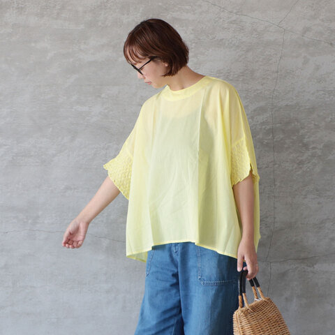 LILOU+LILY|INDIAN VOILE PULLOVER