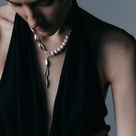 quip queint|kris necklace ネックレス シルバー925 淡水パール