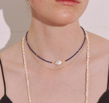 les bon bon｜simplicity necklace　チェーンネックレス　10金　母の日ギフト