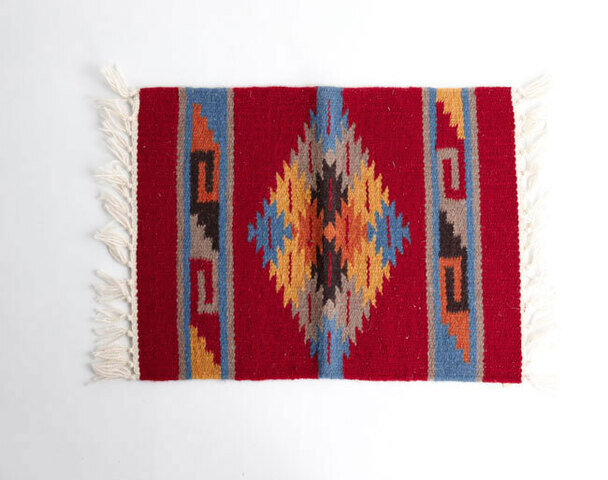 El Paso SADDLEBLANKET|El Paso SADDLEBLANKET エルパソ ブランケット ウールラグマット 39×52.5cm