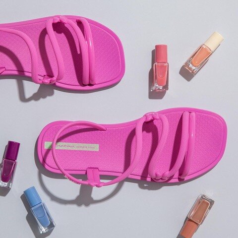 Ipanema|【SALE】イパネマ サンダル フラット ピンク SOLAR SANDAL(SP26983066)