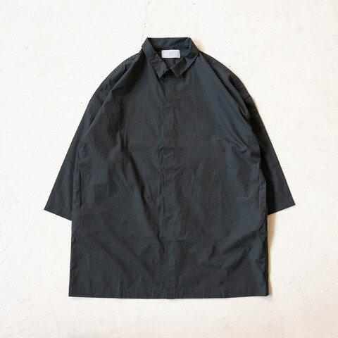 MUYA｜Soutien collar wide coat ステンカラーワイドコート/2color