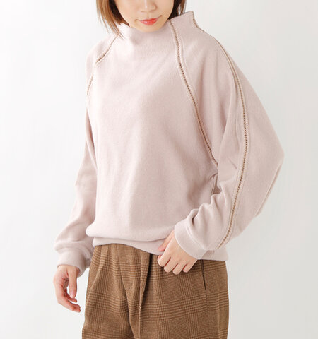 Kelen ステッチワークモックネックニットプルオーバー Tory Lkl19fbl10 Mt Piu Di Aranciato ピウディアランチェート キナリノモール Kelen ステッチワークモックネックニットプルオーバー Tory Lkl19fbl10 Mt Piu Di Aranciato ピウディアランチェート キナリノモール