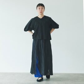 yuni｜シアー　カールマイヤー　プリーツスカート　1701SK009241