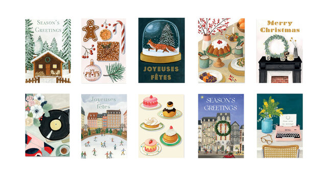 お気に入りの一枚がきっと見つかる。旅のかけらのようなポストカードが揃います。