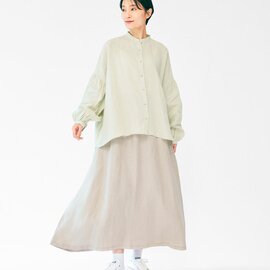 SETTO｜【新作23SS】リネンスナップシャツ