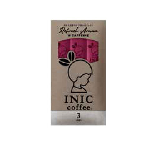 INIC coffee｜Refresh Aroma W CAFEINEA 3cups