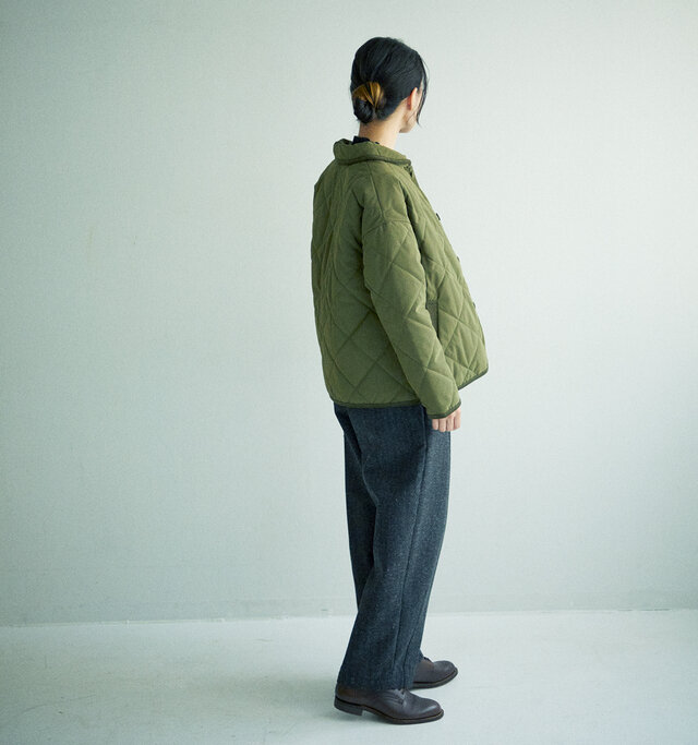 モデル161cm 着用サイズ:0(KHAKI)