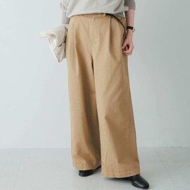 かぐれ|『2サイズ展開』コットンワイドチノパンツ