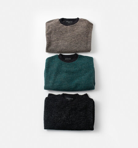 Soi-e|トライスピン カラーMIX インレイ プルオーバー 811369-kk