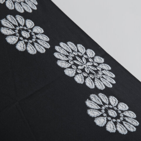 日傘 フラワー刺繍