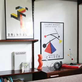 BAUHAUS｜Running Bauhaus A2 Ｂlack/アートポスター