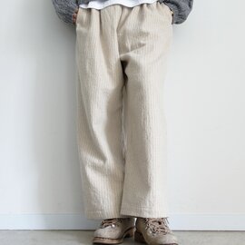 ichi|Pin Stripe Relax Pants