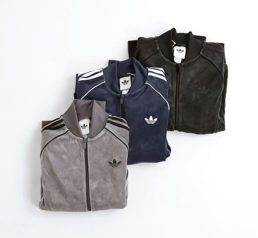 adidas Originals|adidas Originals アディダス オリジナルス JX1559/JW5863/JX1562 SST アディカラー ベロア トラックトップ